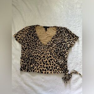 Women’s Cheetah Print Forever 21 Top